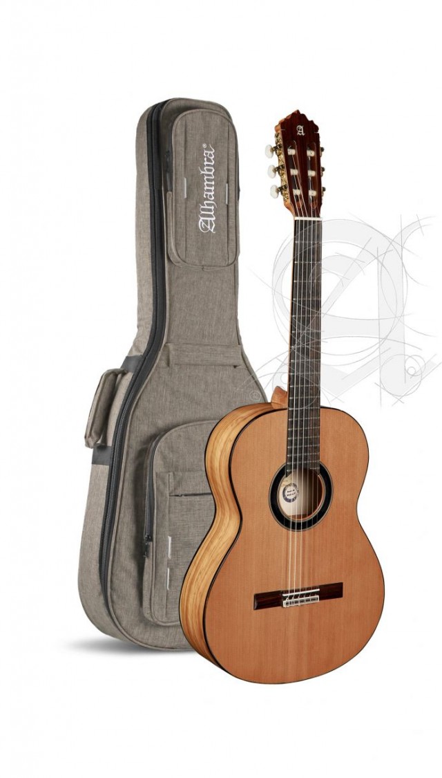 Guitarra clasica Alhambra 6 Olivo