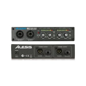 Preamplificador Micrófono Alesis MicTube Duo