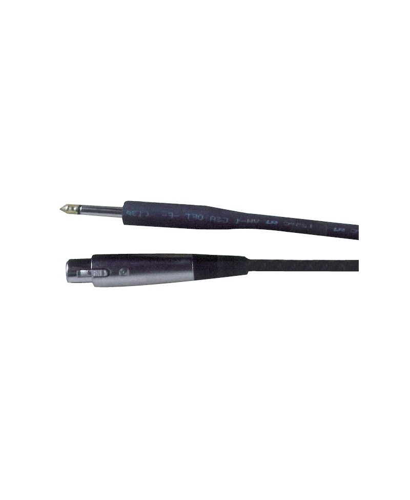 Cable Micrófono XLR-Jack Johnson CA37