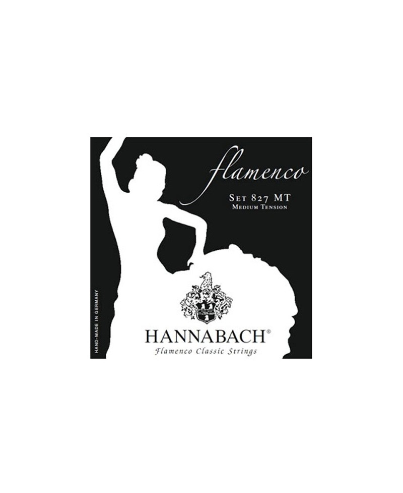 Juego Cuerdas Guitarra Clásica Hannabach Flamenco 827 MT