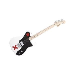 Guitarra Eléctrica Squier Telecaster Deryck Whibley Olympic Whit