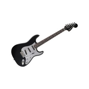 Guitarra Eléctrica Squier Black and Chrome Standard Stratocaster