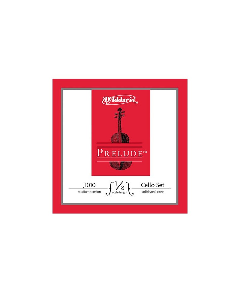 Juego Cuerdas Cello D´Addario Prelude J1010 1/8