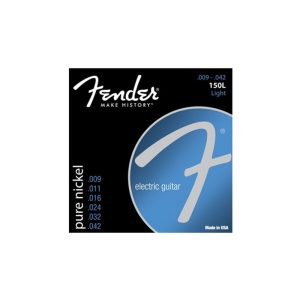 Juego Cuerdas Guitarra Eléctrica Fender 150L Pure Nickel 09-42