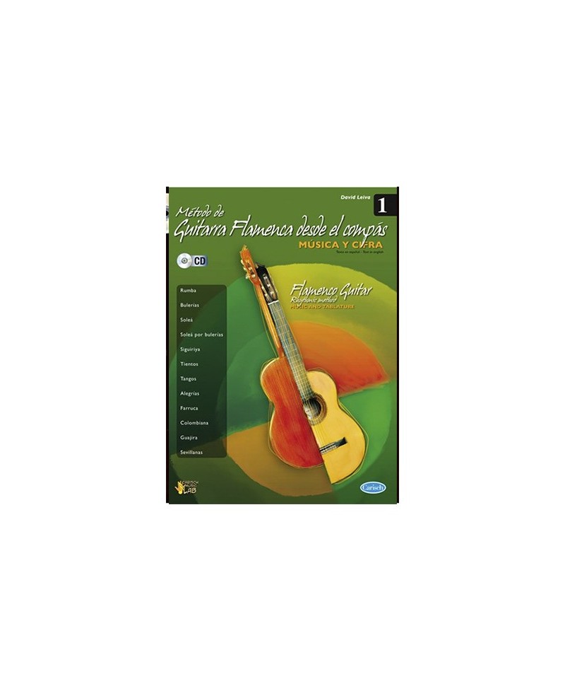 Bosque calibre Nueva Zelanda Método Guitarra Flamenca desde el Compás Vol.1
