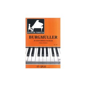25 Estudios Fáciles para Piano Burgmüller Op 100