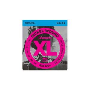 Juego Cuerdas Guitarra Eléctrica D´Addario EXL120+ (0.954-44)
