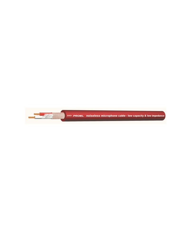 Cable Micrófono/Linea Balanceado Proel HPC210 Rojo