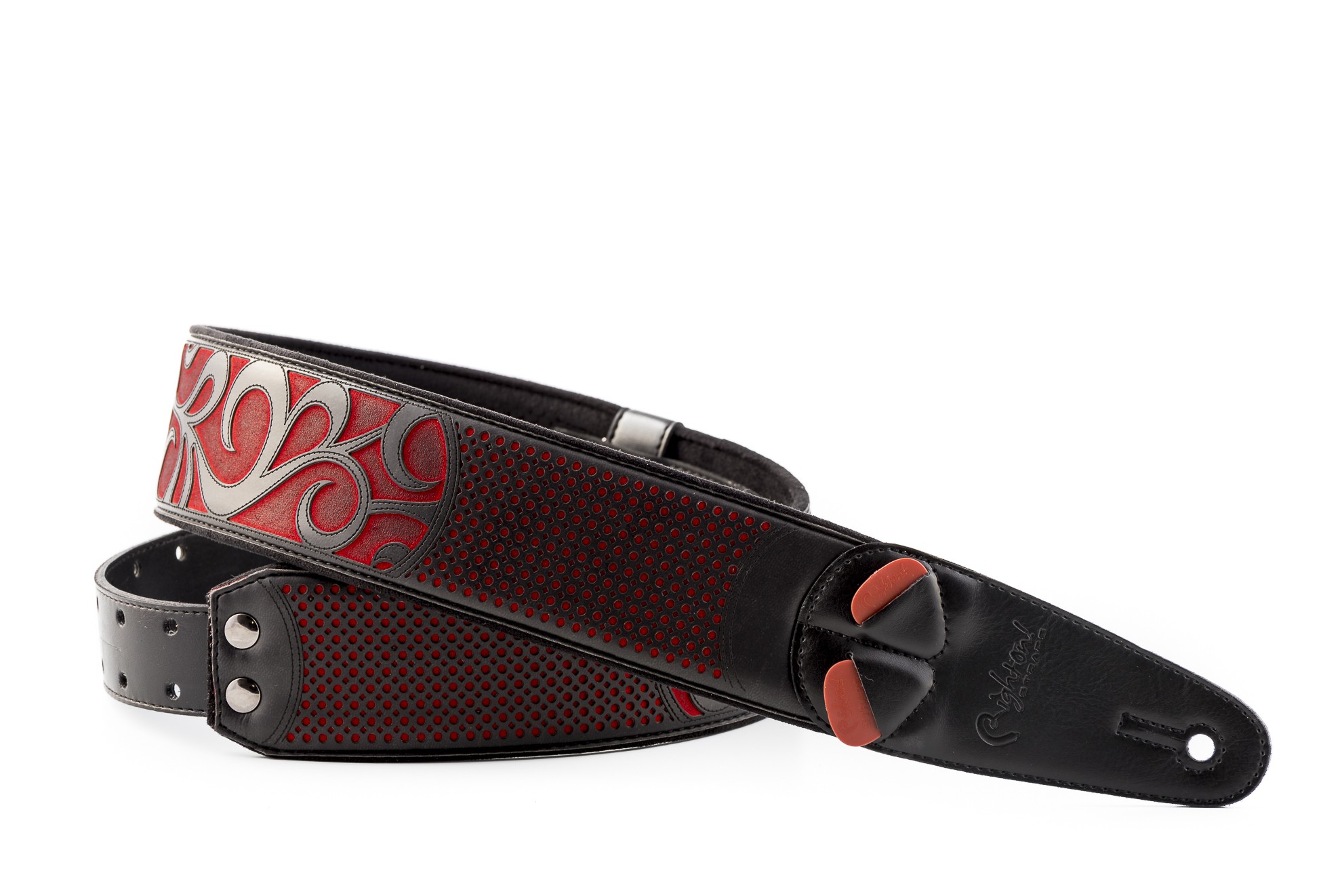 NASHVILLE-RD - BANDOLERA DE GUITARRA RIGHTON SERIE MOJO MODELO NASHVILLE RED 2019
