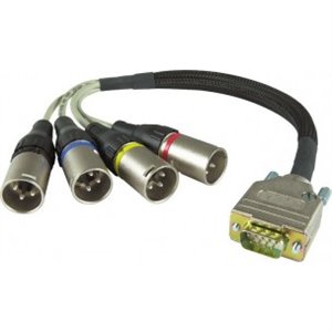 CABLE 9PIN-4XLR M PARA OCT/ISA