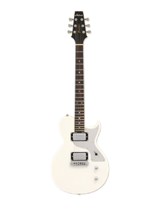 GUITARRA ELÉCTRICA ARIA LP 718-MK2-BROOKLYN BLANCA