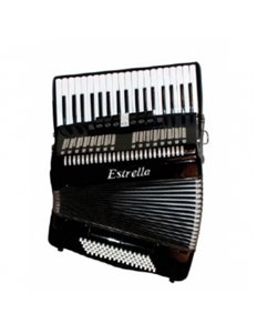 ACORDEÓN ESTRELLA 34/60 NEGRO