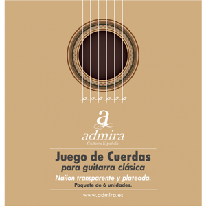 JUEGO DE CUERDAS ADMIRA PARA GUITARRA CLÁSICA