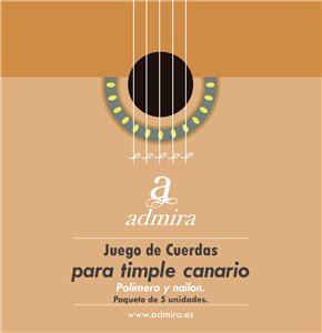 JUEGO DE CUERDAS ADMIRA PARA TIMPLE SOPRANO