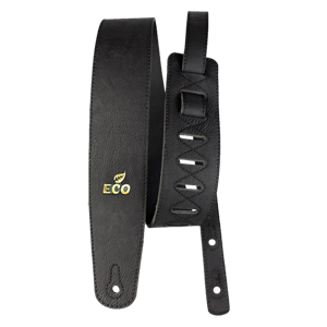 CORREA PARA GUITARRA Y PARA BAJO BASSO SERIE ECO VEGANA NEGRA