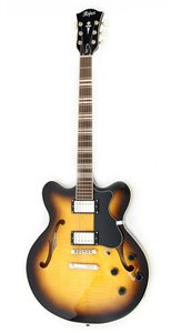 GUITARRA ELÉCTRICA HÖFNER VERYTHIN-CT SOMBREADA