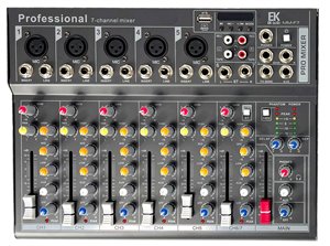 MESA DE MEZCLAS CON EFECTOS EK AUDIO MMF7