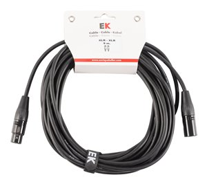 CABLE EK AUDIO NEUTRIK PARA MICRÓFONO XLR/XLR 9 M
