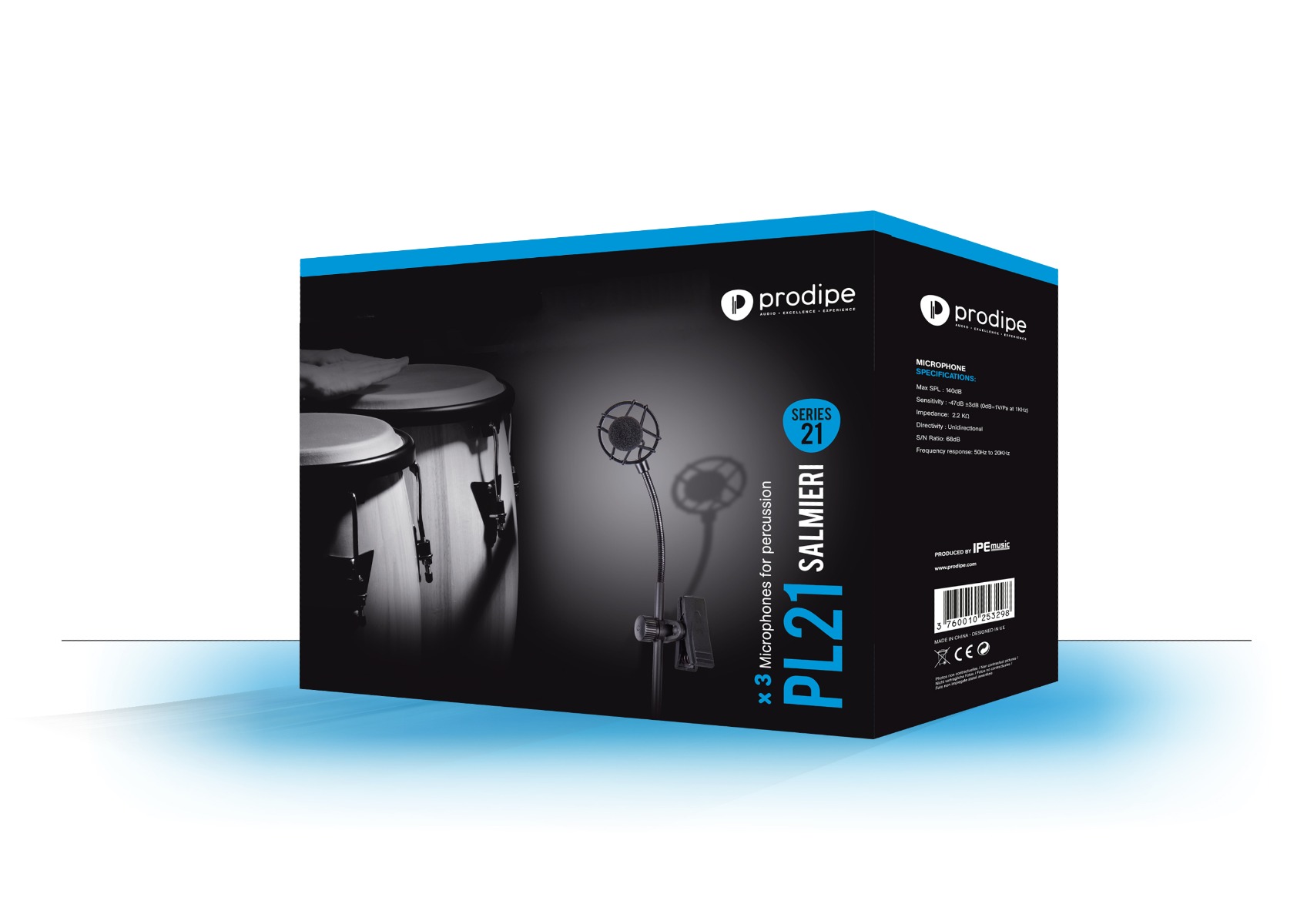 Prodipe pl21 percussion mic pack