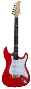 GUITARRA ELÉCTRICA DAYTONA TIPO STRATOCASTER ST-309 ROJA