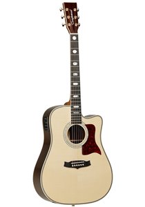 GUITARRA ACÚSTICA TANGLEWOOD TW1000HSRCE CUTAWAY ELECTRIFICADA DREADNOUGHT
