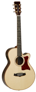GUITARRA ACÚSTICA TANGLEWOOD SUPER FOLK CON CUTAWAY TW45HSRE