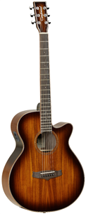 GUITARRA ACÚSTICA TANGLEWOOD TW4KOA SUPER FOLK CUTAWAY