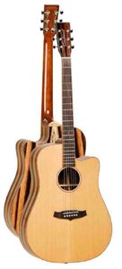 GUITARRA ACÚSTICA TANGLEWOOD TWJDCE CUTAWAY DREADNOUGHT