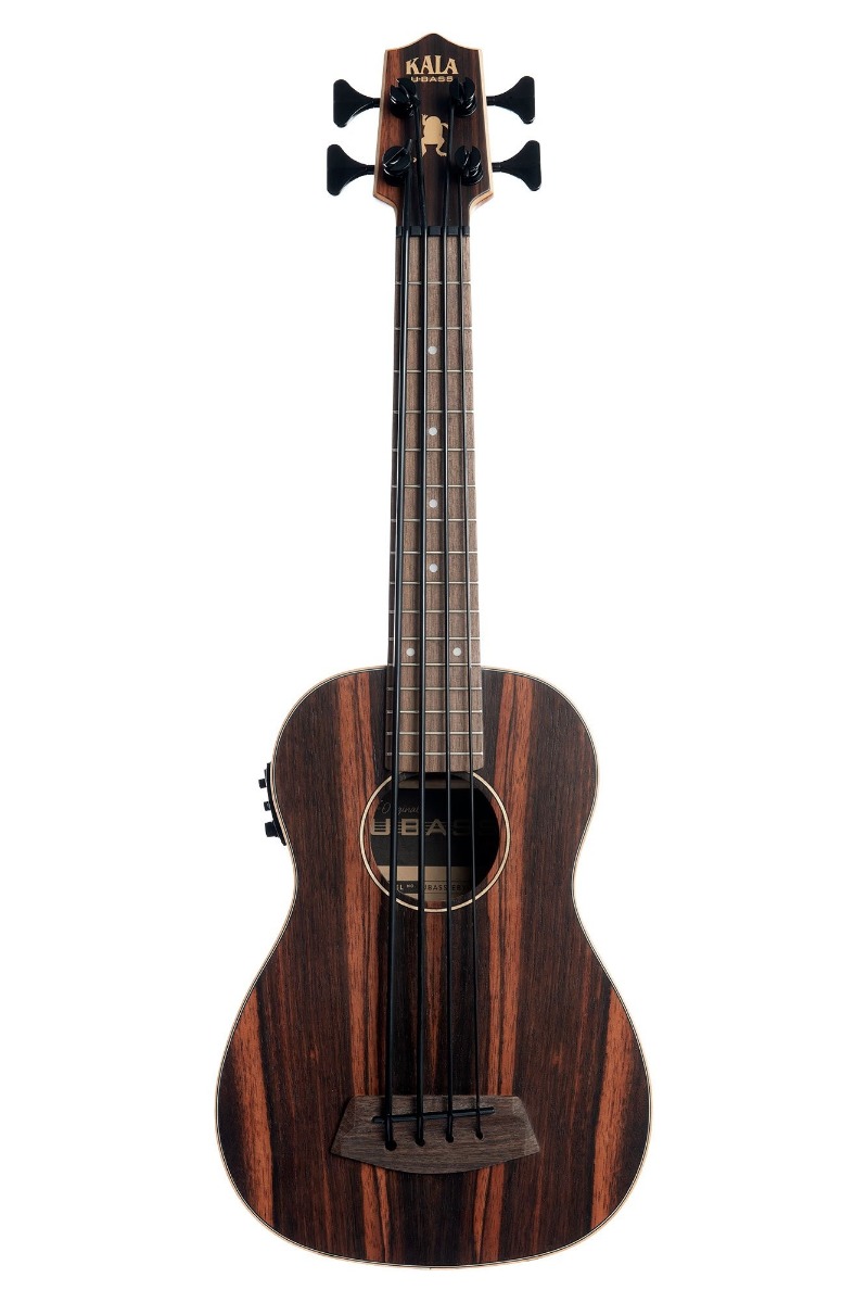 UKELELE KALA U-BASS ELECTRIFICADO ÉBANO SATINADO