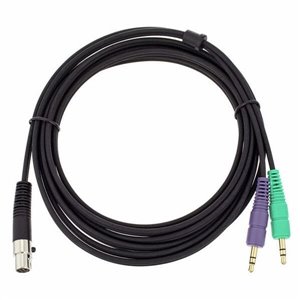 Cable MK HS Minijack  para AKG HSC-271, HSC-171, HSC-240R y HSC-240S