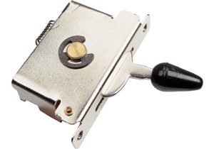 Switch de 5 posiciones para Stratocaster con palanquita de color negro