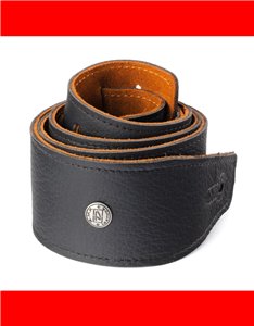 CORREA GUIT/BAJO PIÉL 2,5" - Negra & Natural