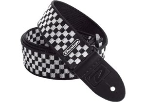 GUIT/ BAJO CLASSIC - BLANCA / NEGRA ( CUADROS)