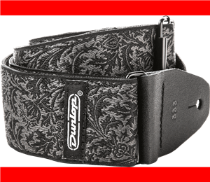 CORREA GUIT/ BAJO JACQUARD - Black Thistle