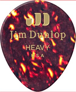 PACK 72 UD. PÚAS CELLULOID TEARDROP SHELL - HEAVY