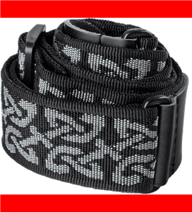 CORREA GUIT/BAJO JACQUARD - GRIS CELTIC