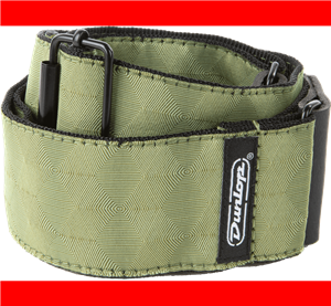 CORREA GUIT/ BAJO JACQUARD - Hexagon Echo Olive
