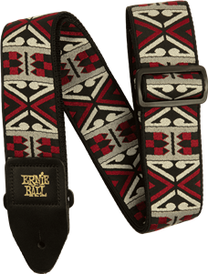 CORREA GUIT/ BAJO JACQUARD - PRIMAL RED