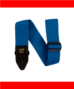 CORREA GUIT/ BAJO POLYPRO - AZUL PEARL & NEGRO