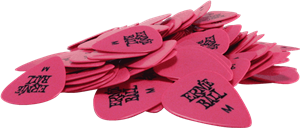 PACK 144 UD. PÚAS CELLULOID ROSA - MEDIUM (0,72 mm)