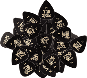 PACK 144 UD. PÚAS CELLULOID NEGRA - HEAVY (0,94 mm)