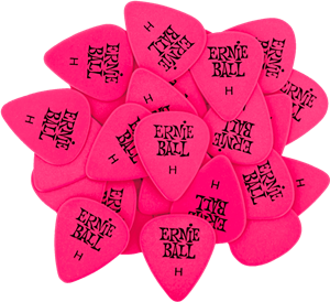 PACK 144 UD. PÚAS CELLULOID ROSA - HEAVY (0,94 mm)