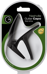 CEJILLA PARA ACÚSTICA 6 CUERDAS - NEGRA