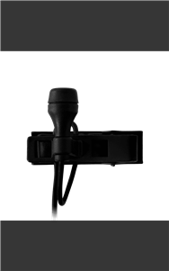 Micrófono Lavalier Condensador LC617MD Black