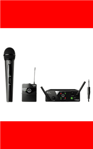 Sistema inalámbrico UHF Instrumental Band ISM2/3 con 1 petaca, 1 micrófono y receptor