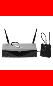 Sistema inalámbrico UHF Instrument Band D con petaca y receptor