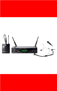 Sistema inalámbrico UHF Presenter Band 9 con petaca, micrófono lavalier y receptor