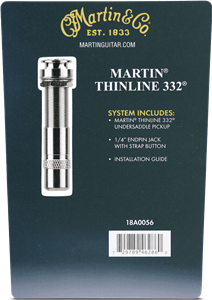 PASTILLA ACÚSTICA MARTIN THINLINE 332