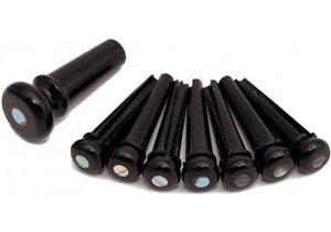 SET PIVOTES PUENTE - NEGRO / Punto Perla