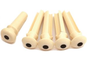 SET PIVOTES PUENTE BASE BAJA - BLANCO / Punto Negro